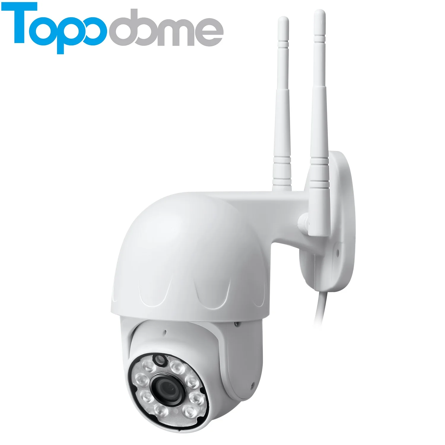 

Topodome 2MP/4MP 1080P Wireless WiFi TF Card Humanoid Tracking Voice Intercom Full Color Night Vision Outdoor Pan Tilt IP Camera