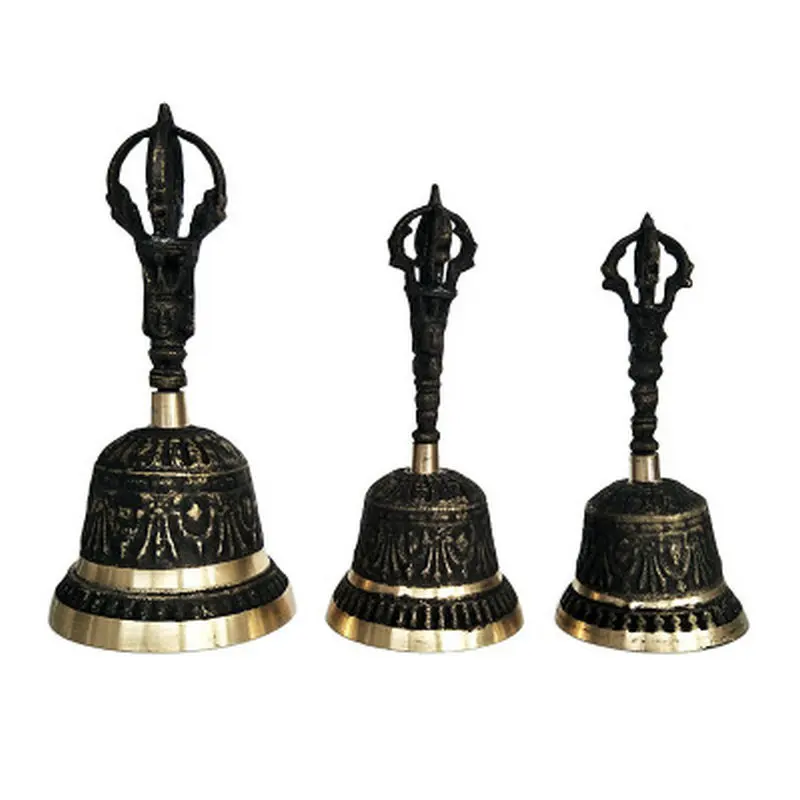 SONGLONG Reiki pendulums piedra para colgantes pesndulo piedra amuleto oro rosa oro material de cobre divination stick - Окраска металла: Antique  small