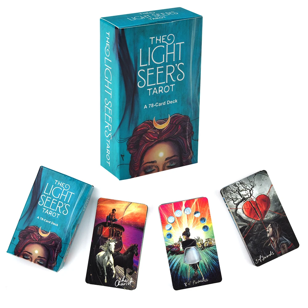 

Tarot Cards Light Seer's Oracle Cards English PDF Instructions Table Deck Board Game Party Playing Card Games