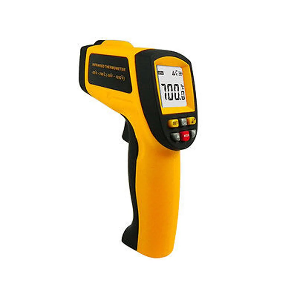 Инфракрасный термометр Ручной бесконтактный цифровой ЖК-дисплей лазерный GM700 |
