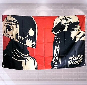 

Rock and Roll Band Singer Music Posters High Quality Print Art Canvas Banner Four-hole Flag Background Wall Hanging Home Decor Y