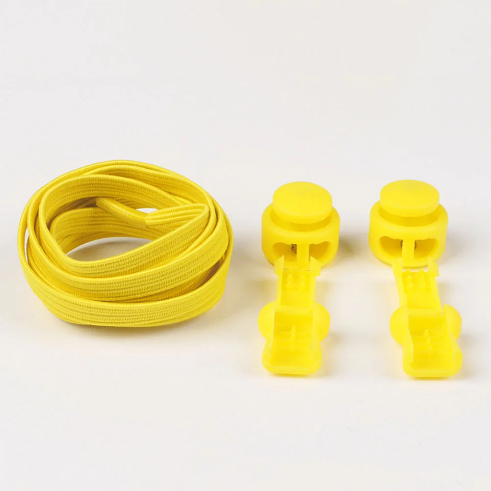 No Tie Shoelaces Stretching Lock lace Locking Shoe Laces Elastic Sneaker Chidren Shoelaces Shoestrings Running/Jogging/Triathlon