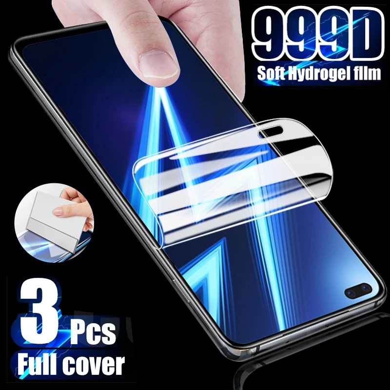 3PCS Screen Protector Hydrogel Film For OPPO Realme GT 8 7 6 5 Pro