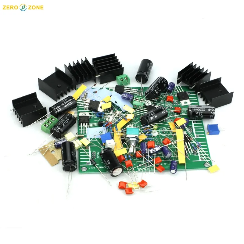 DIY KIT Усилитель для наушников ZEROZONE JLH HOOD 1969 класса A, небольшой усилитель мощности, предварительный усилитель - Цвет: DIY KIT
