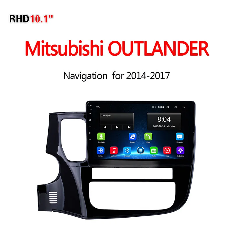 Lionet gps навигация для автомобиля Mitsubishi Outlander- 10,1 дюймов RM2011Y - Размер экрана, дюймов: 4G1G16G