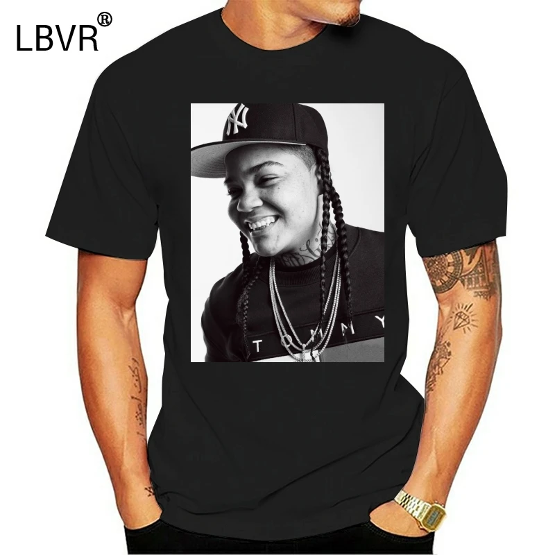 Футболка Young M.A с коротким рукавом удобная футболка новая модная дизайнерская для