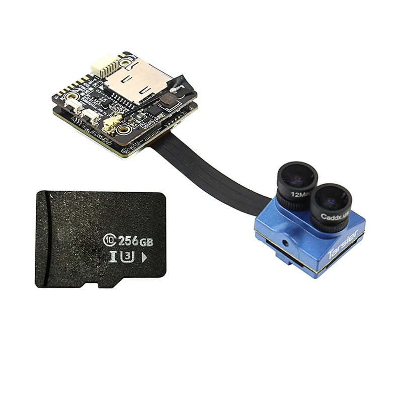 Caddx Tarsier 4K 1200TVL двойной объектив Супер WDR WiFi FPV камера HD Запись DVR Аудио OSD 256 ГБ ND фильтр для Cinewhoop FPV Дрон