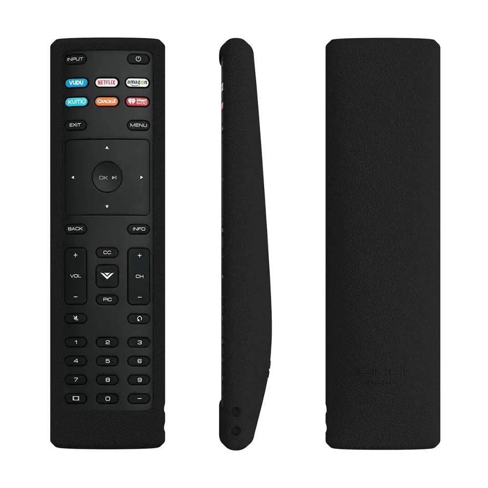 SIKAI мягкий силиконовый защитный чехол совместим с Vizio XRT136 пульт дистанционного управления ударопрочный чехол для Visio Anti-Lost