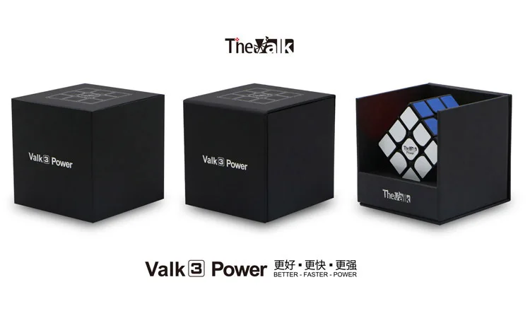XMD магический куб Valk3 POWER трехслойный Кубик Рубика, цветная обычная версия, Профессиональная игра, 3-Order, обучающая игрушка