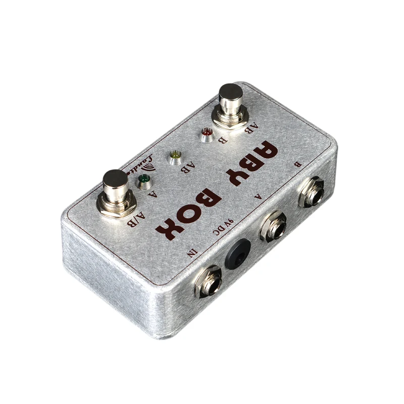 Interruptor de Pedal Feito à Mão Seletor de Pedal de Guitarra Combinado Caixa True Bypass Amp ab y - - Image 2