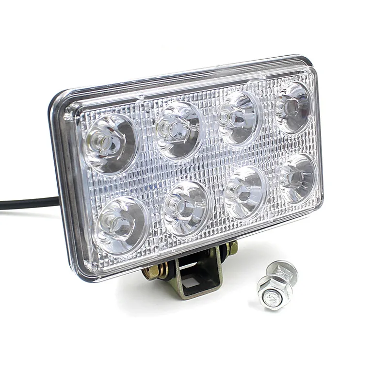 Новое поступление 12V 24V 24W 1600LM светодиодный рабочий светильник лампа для внедорожников, квадроциклов, наводненных автомобиль грузовик Трактор Лодка мотоцикл 170919