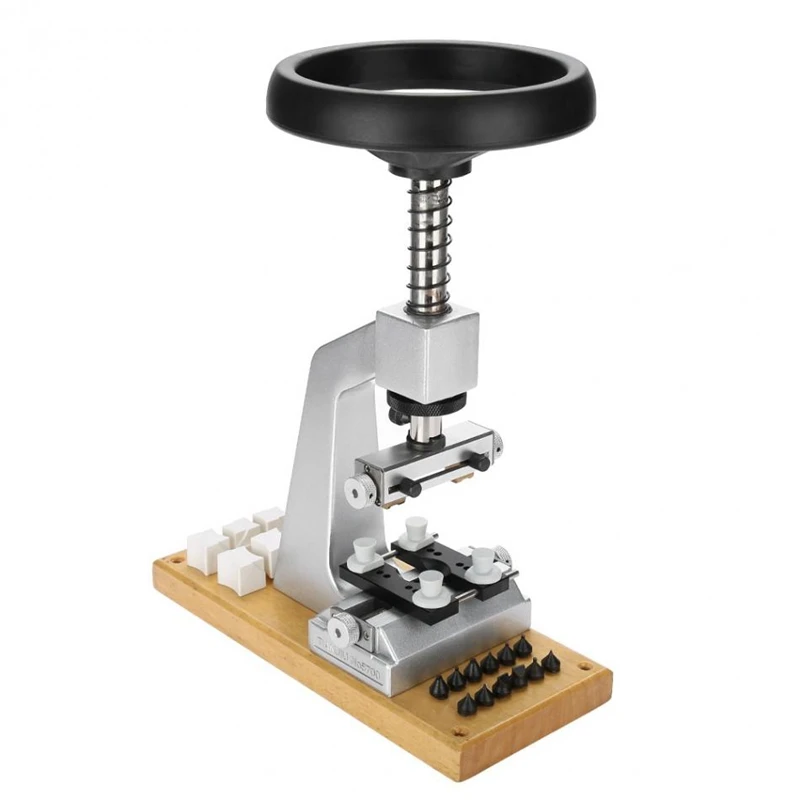 

5700 Bench Watch Case Opener with Metal Base Watchmaker Watch Repair Tool Kits for Screw Watch Opener