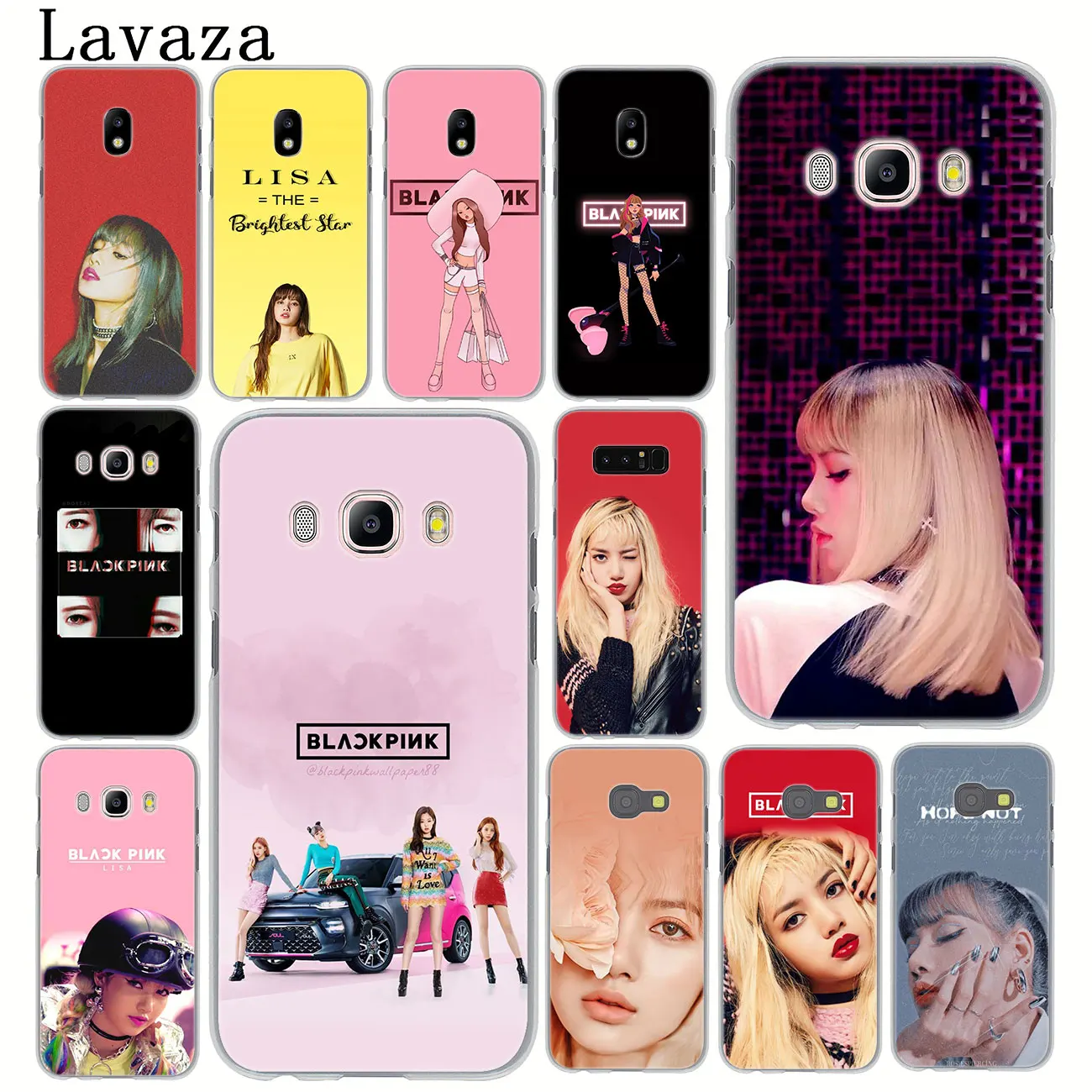 

Lavaza BLACKPINK lisa Phone Case for Samsung Galaxy J6 J3 J1 J2 J5 2015 2016 J5 Prime J7 2017 EU US Version Cover