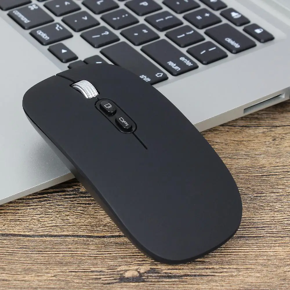 HobbyLane M103 перезаряжаемая беспроводная мышь Mute 1200 dpi 2,4G приемник встроенный литиевый аккумулятор офисная беспроводная мышь d35