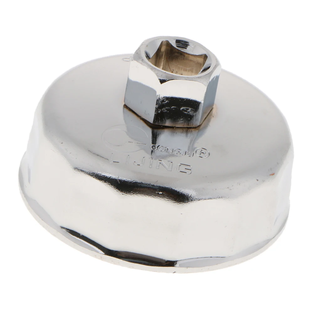 Fit Corolla Oil Filter Wrench Cap Housing Tool Remover 14 Flutes Dia 66mm