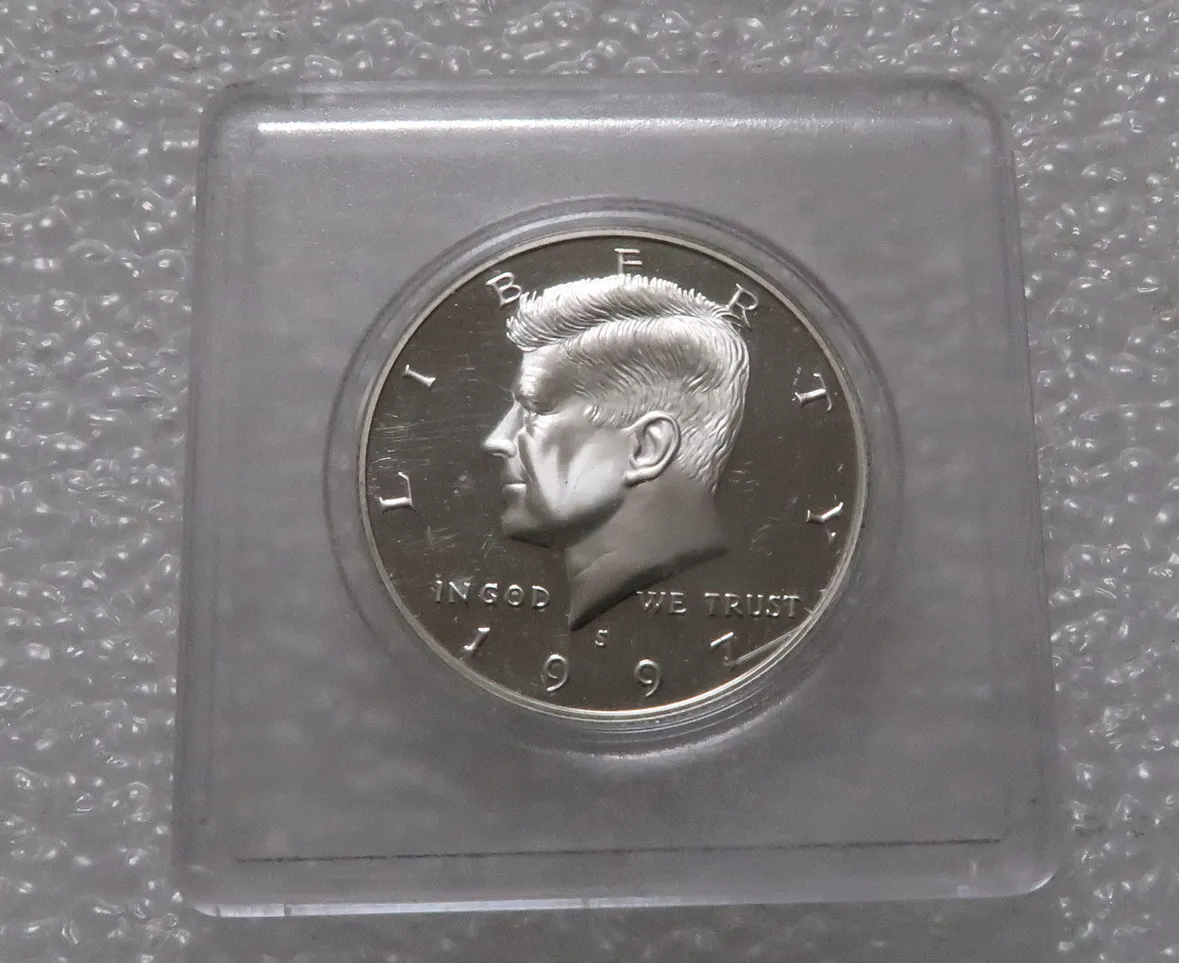 

Real Rare Silver Original Coin Collection United States 19937 50 Cent Kennedy Presidential Commemorative Coin