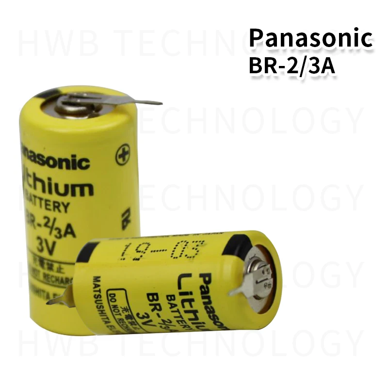 5 шт. Panasonic BR-2/3A с булавками 3 в 1200 мАч PLC литий-ионные батареи для FANUC