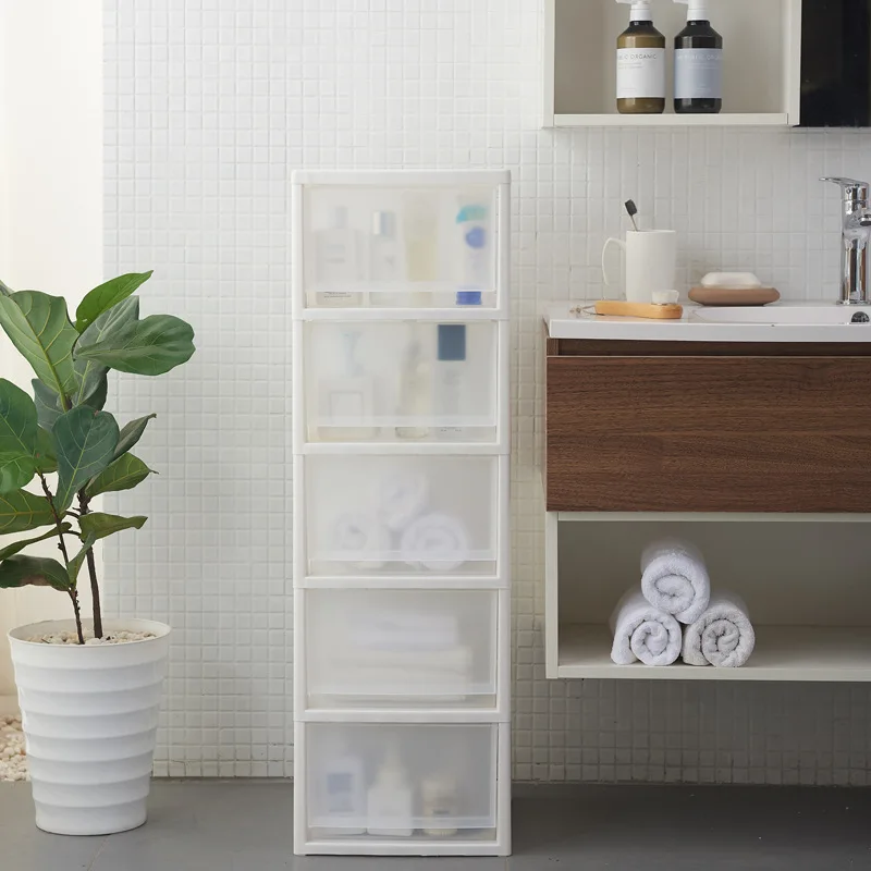

Daily Use the Department Store Home Transparent Pp Storage Box Plastic Drawer-type Storage Cabinets Living Room Storage Cabinet