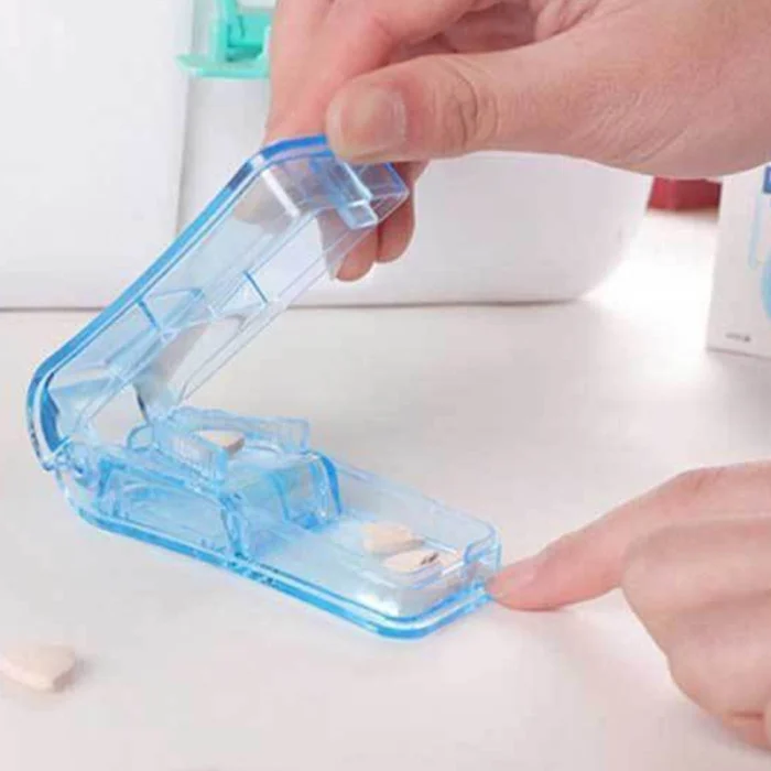 V-форма таблетки сплиттеры легкие таблетки Витаминные таблетки Сплиттер Резак Портативные Инструменты