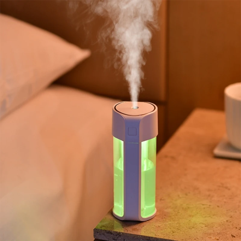 New USB Diffuser Aroma Essential Oil Humidifier Ultrasonic Diffuser 7 Color Change LED Night Light Cool Mist for Home