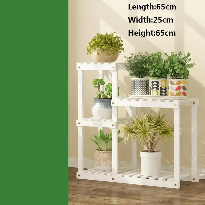 MODEL D Escalera Decorativa Madera стол садовые полки для Estante Para Plantas уличная Цветочная полка стойка Stojak Na Kwiaty подставка для растений - Цвет: MODEL D