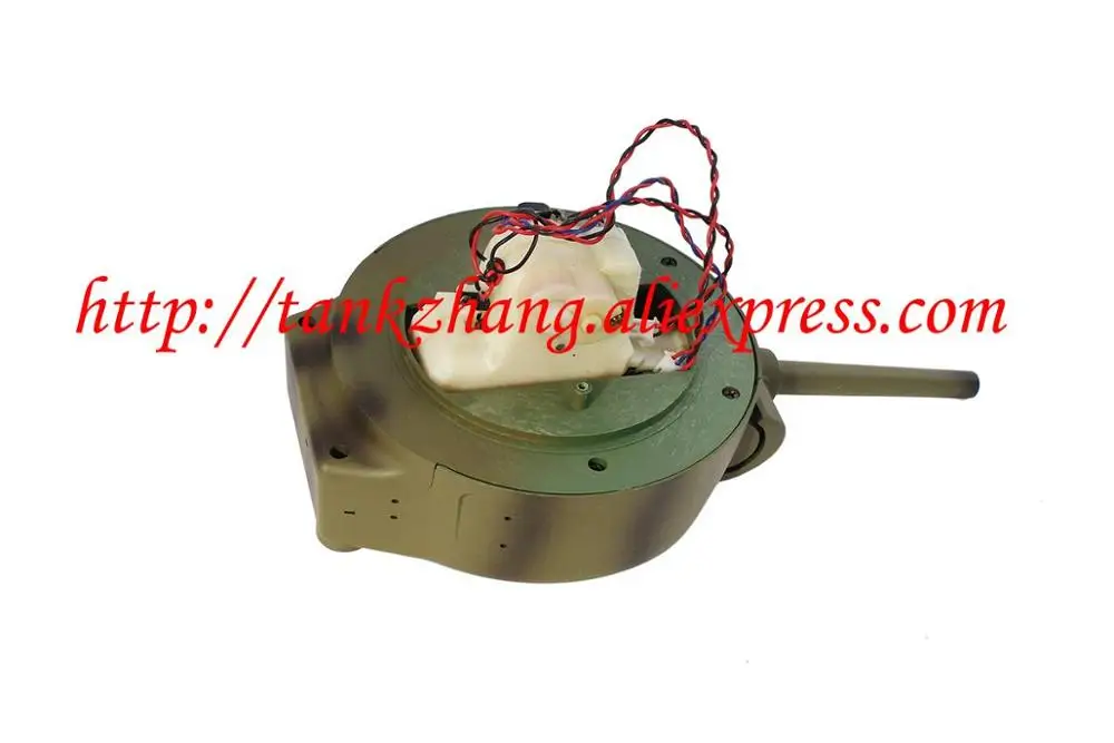 5.3 version HENG LONG 3898-1 RC Танк U.S Шерман M4A3 1/16 запасные части No.3898-AC006 Револьвер с бочкой-версия 6,0 - Цвет: 5.3 version