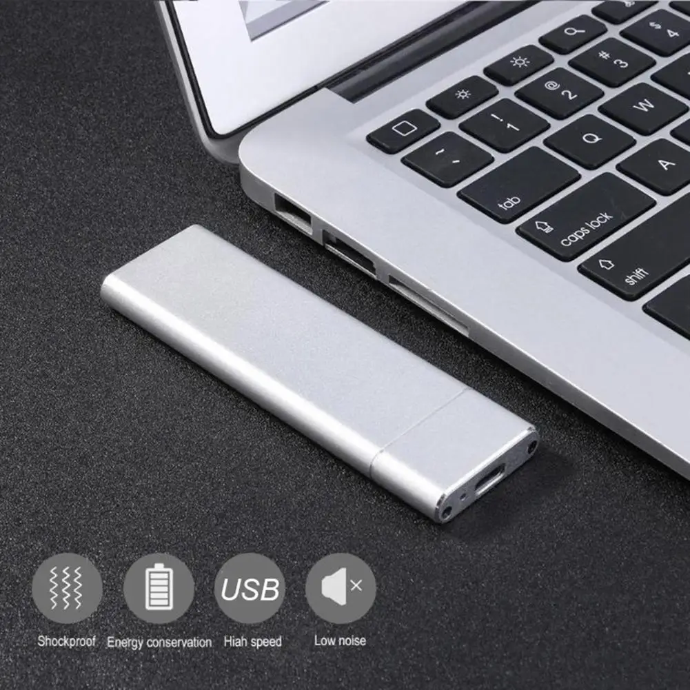 External Hard Drive Case USB 3.1 USB3 6Gbps Type-C to M.2 NGFF SSD Hard Drive Disk Box External Enclosure Case