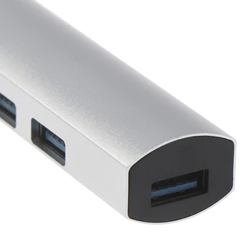 

USB3.1 Hub TYPE-C To 4-port Extender USB External Splitter With Micro Port Charging Splitter For Computer Accessories Mac Laptop