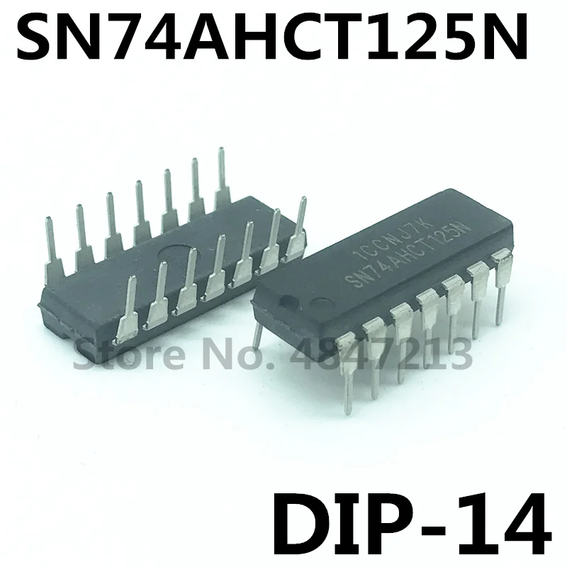 

50 шт. SN74AHCT125N 74AHCT125N 74AHCT125 AHCT125 DIP-14