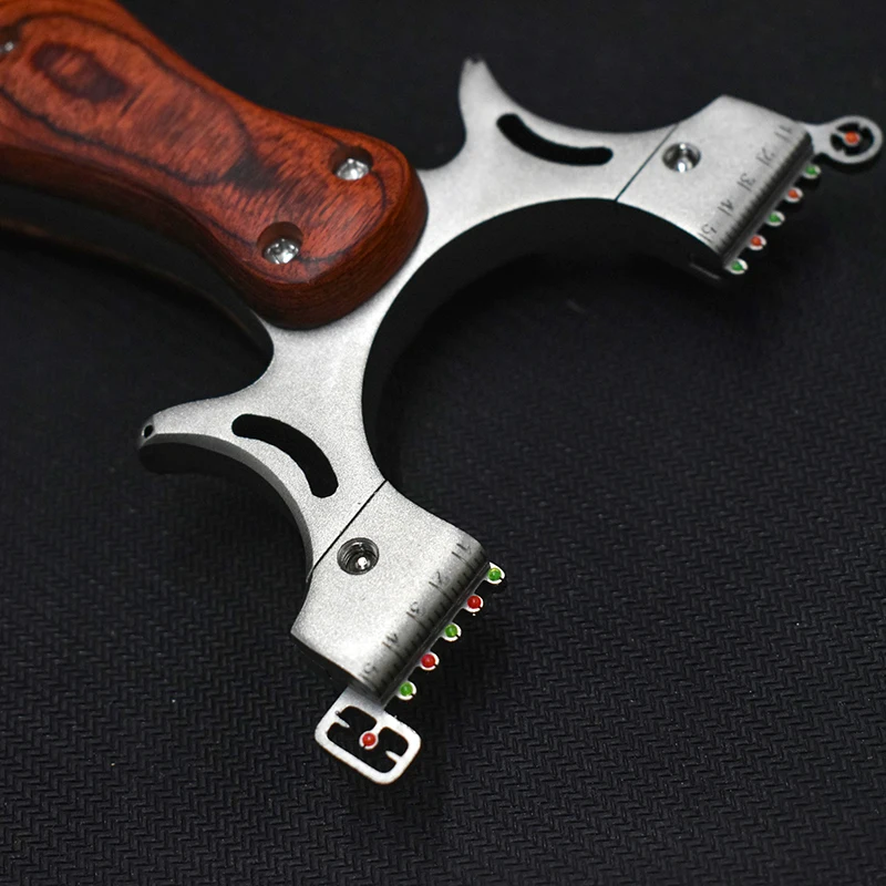 Slingshot catapult hunting stainless steel with rubber band mud ball outdoor shooting game slingshot accessories