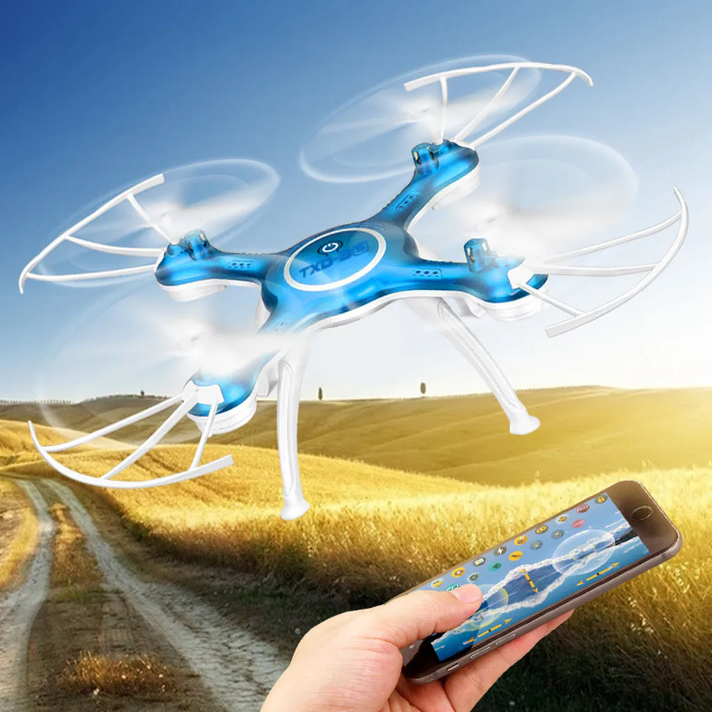 TXD-3S мини Дрон 2,4G Радиоуправляемый квадрокоптер с безголовым режимом, управление с помощью приложения для начинающих детей, игрушки с дистанционным управлением