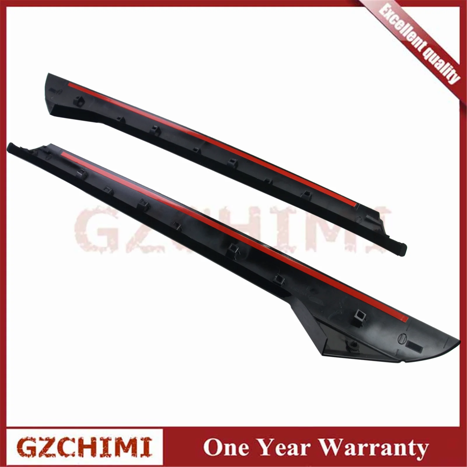 2pcs Front Left + Right Windshield Outer Trim Molding Ford Explorer 2011-2.3L / 3.5L