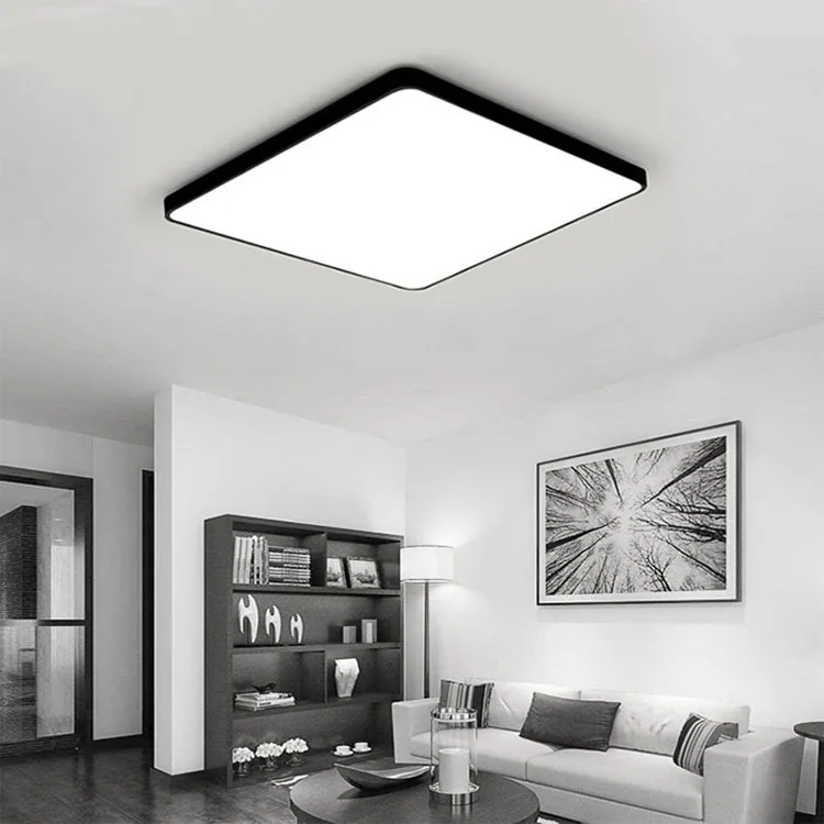 

Place of Origin Supply of Goods Modern Minimalist LED Light Thin Is Square Ceiling Lamp Living Room Bedroom Balcony Square Energ