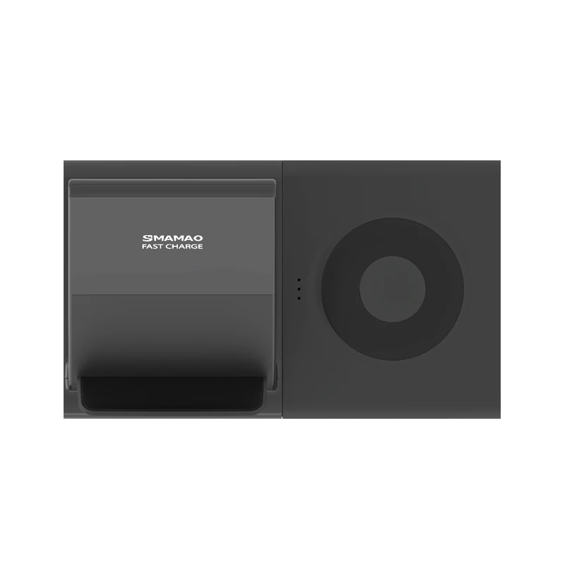 10W Dual Wireless Charger for iPhone 11 Pro Max X XS Max XR Visible Wireless Charging Pad for Samsu