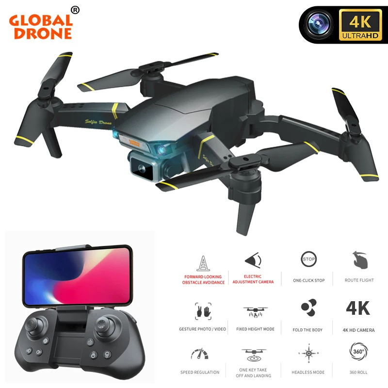 

Drone EXA PRO 4K Quadrocopter HD Obstacle Sensing Quadcopter with Adjustable Gimbal Camera Mini Drones RC Dron VS E58 SG106