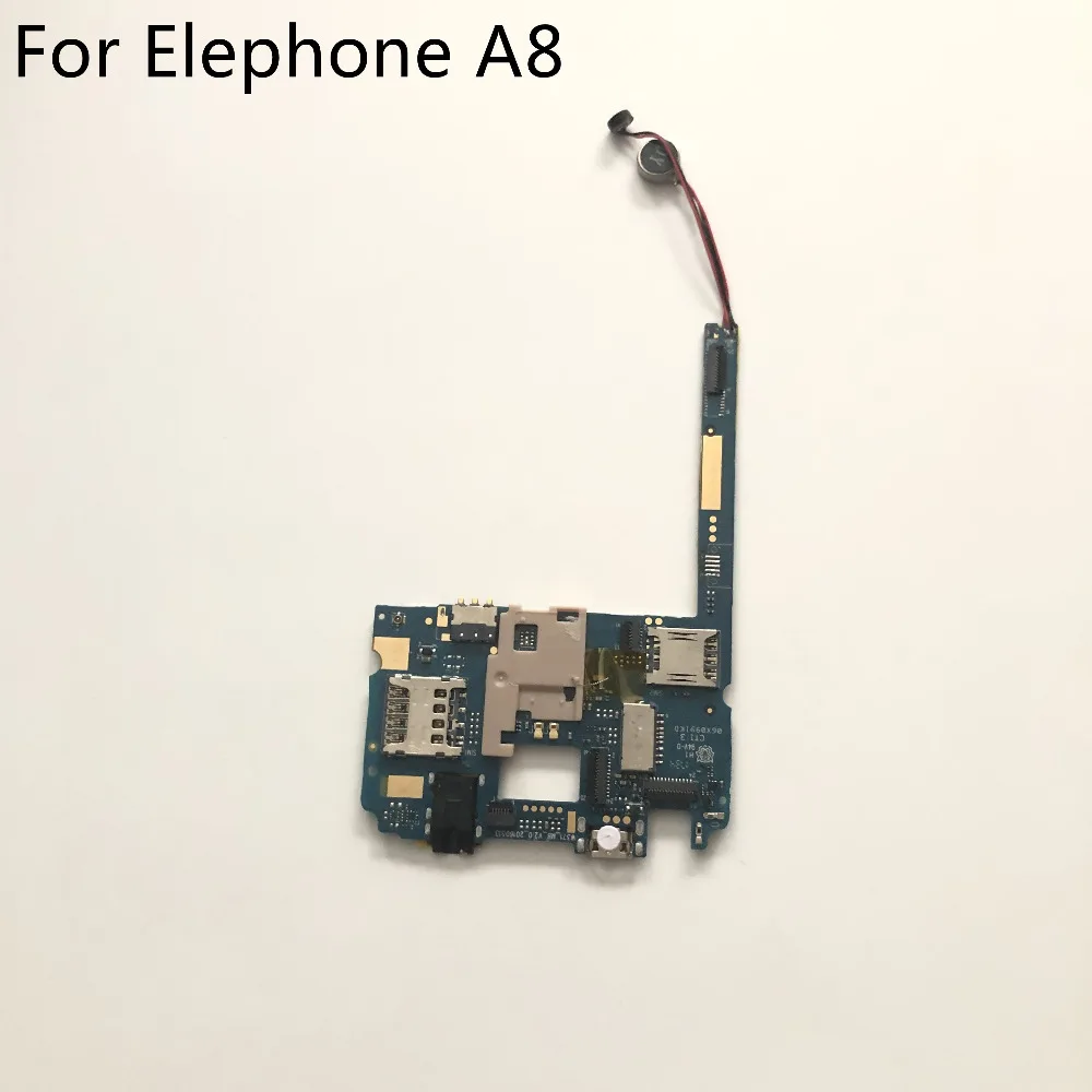 Б/у материнская плата 1G ram+ 8G rom материнская плата+ вибромотор микрофон для Elephone A8 MediaTek MT6580 5," смартфон