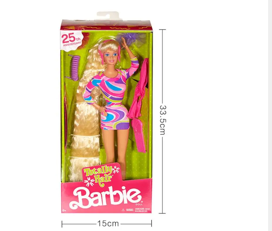 Праздник Барби Кукла с подвижными суставами двигаться уличной моды Стиль 25th Юбилей девочка игрушка в подарок на день рождения для девочек игрушки подарок Boneca