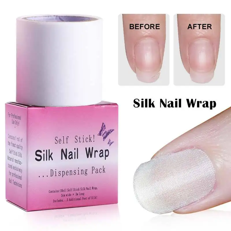 

Nail Silk Wrap Adhesive Repair Fiberglass Nail Extension Fiber Nail Protector Reinforce Nail Tips Acrylic Nail Art Stickers Tool
