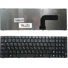 RU для Asus G73Sw G73Jw K52D K52DR K52DY K52JK K52JT K52JU K52JV K53SV K53SC 04GN0K1KRU00-3 клавиатура с русской раскладкой для ноутбука черный/белый
