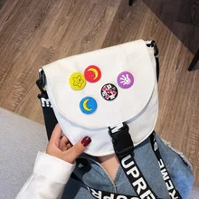 Холщовая Сумка женская Новая Стильная летняя новая стильная модная универсальная сумка для мобильного телефона для девочек в Корейском стиле