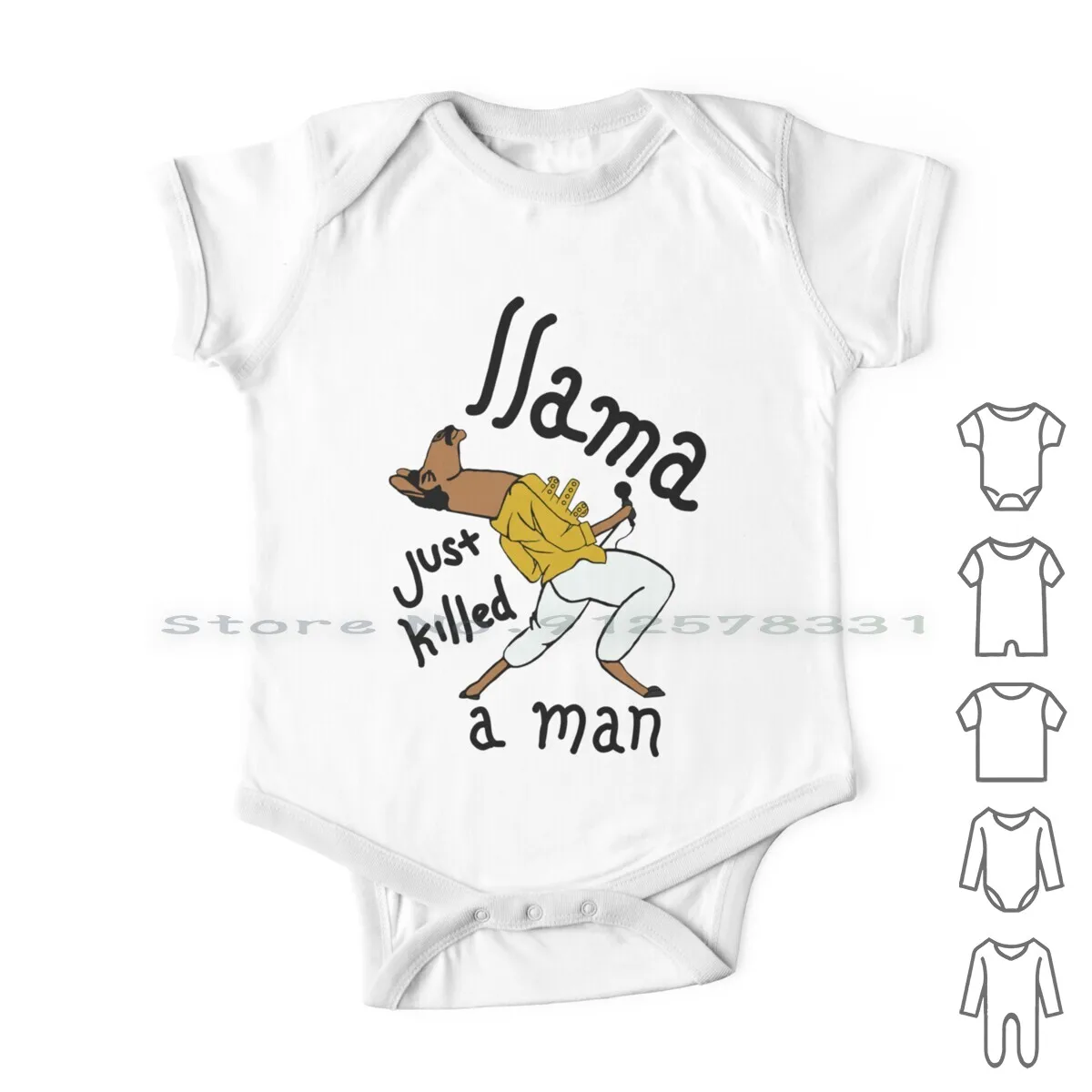 

Llama Just Killed A Man Funny Queen Design Newborn Baby Clothes Rompers Cotton Jumpsuits Mama Just Killed A Man Just Killed A