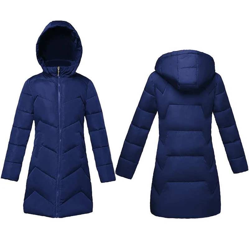 Зимняя женская парка с капюшоном, зимняя куртка, женские пальто, теплая Женская куртка с капюшоном, толстая подкладка, зимние женские пальто