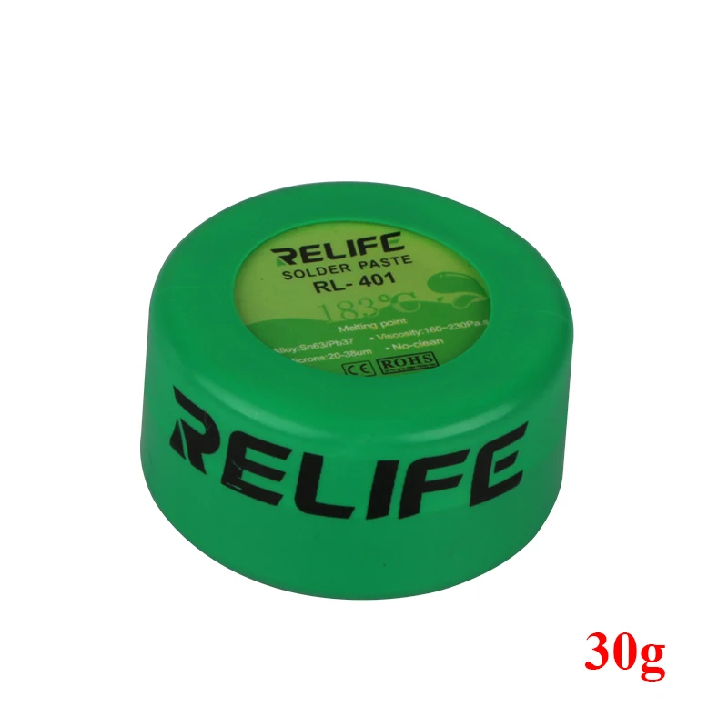 flux core welding wire Relife Solder Paste Flux 183C Medium Temp Quality Advance Silver Soldering Welding Liquid for BGA CPU Repair RL-400 401 402 403 filler rod Welding & Soldering Supplies