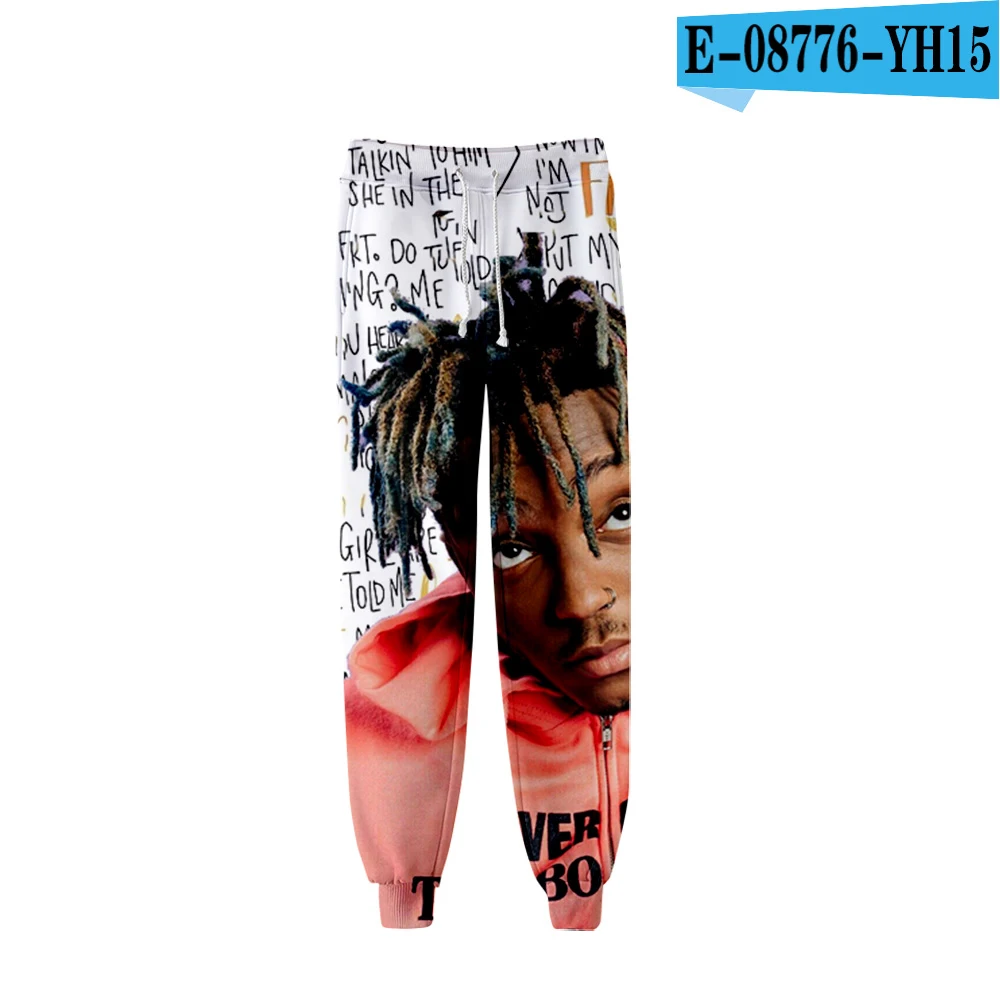 Juice wrld штаны с 3D принтом для мужчин/женщин, новая распродажа, модные штаны в стиле Харадзюку, juice wrld 3D штаны, повседневные штаны - Цвет: Армейский зеленый