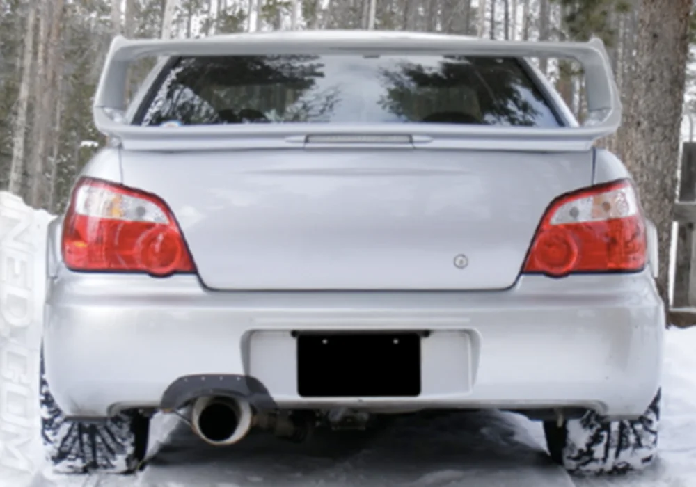 FOR Carbon Fibre Rear Exhaust Heat Shield 04-07