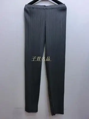 Плиссированные модные короткие узкие брюки 90 см