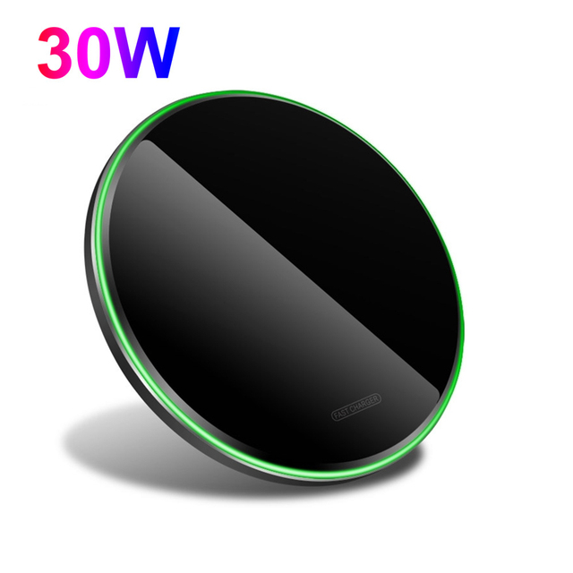 Qi Wireless Charger Induction Charging Dock Station Fast Charging Pad For iPhone 13 12 11 XS XR X 8 Samsung S20 S10 Note 20