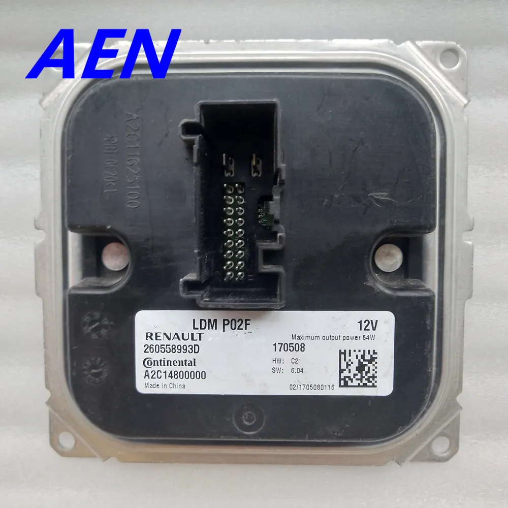 OEM A2C14800000 Continental для NISSAN СВЕТОДИОДНЫЙ модуль управления фарами LDM P02F RENAULT 260558993D |