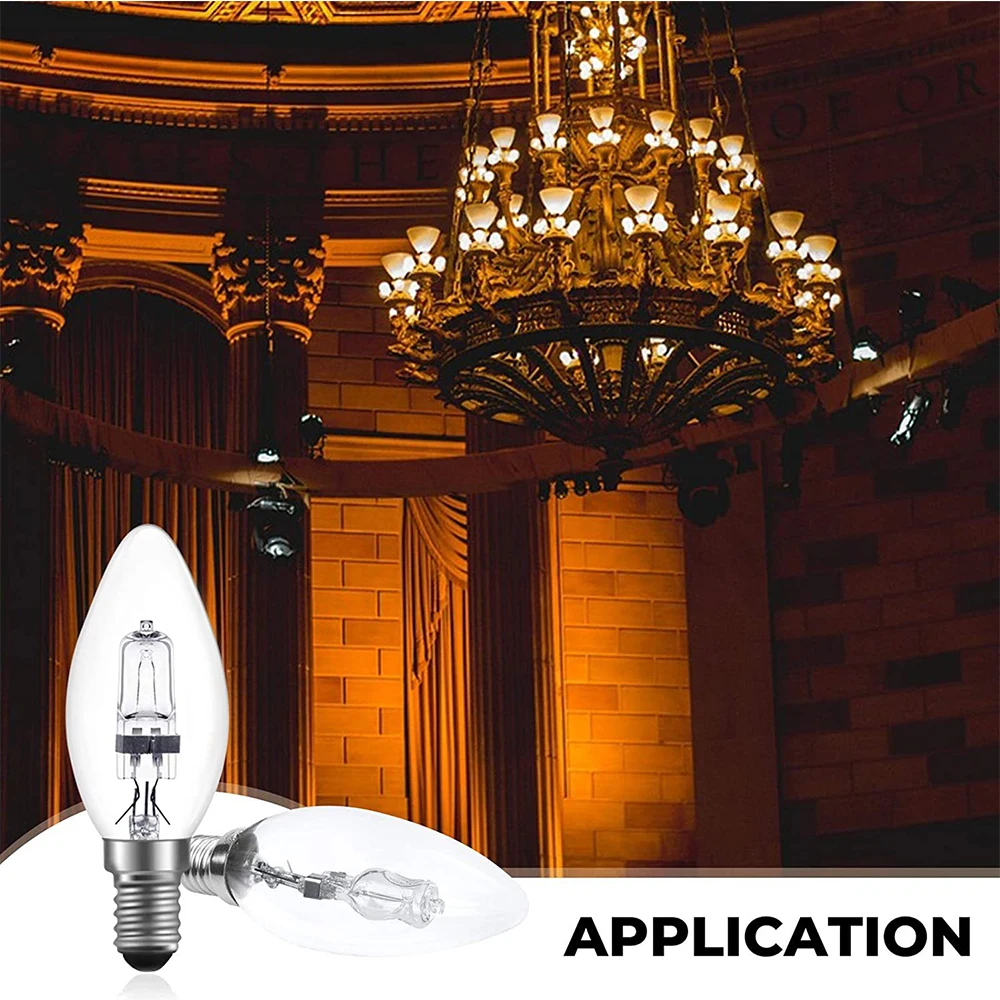 AMPOULE LED,C3528WE27Lampe halogène rétro à économie'énergie, ampoule en tungstène pour