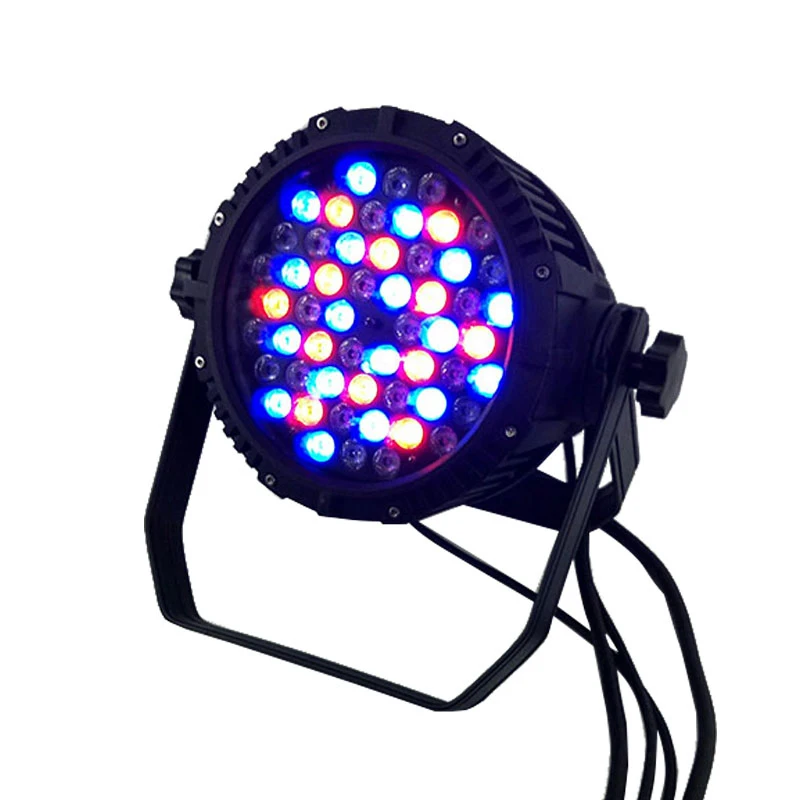 

Outdoor LED Par 54x3W RGBW Lighting LED Projector IP65 DMX Waterproof Stage Effect Lighting DJ Disco Party Lights Club Dance